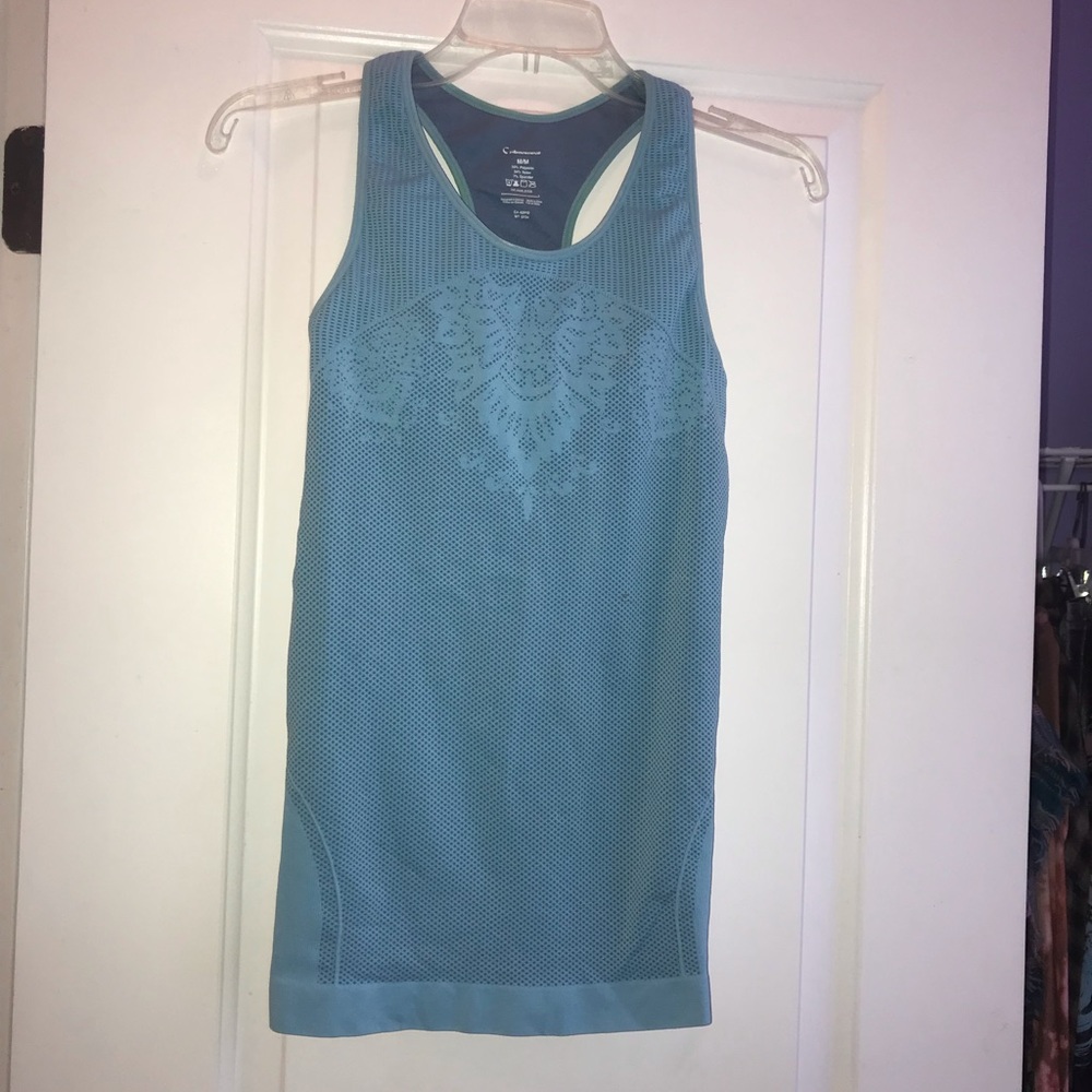 Blue Running Tank
